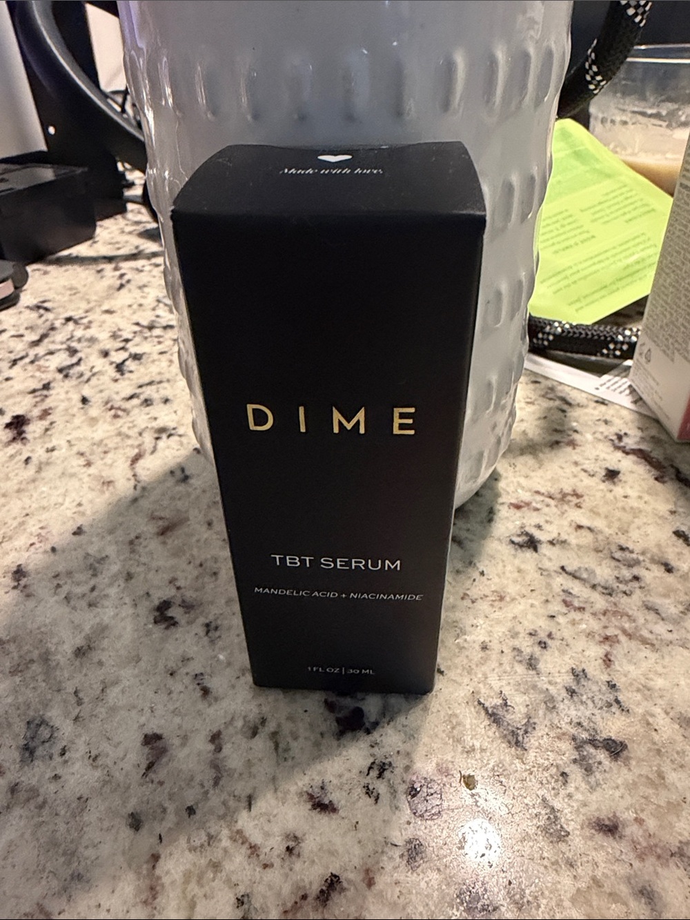 DIME TBT Serum - Black | Mandelic Acid + Niacinamide